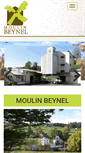 Mobile Screenshot of moulin-beynel.fr